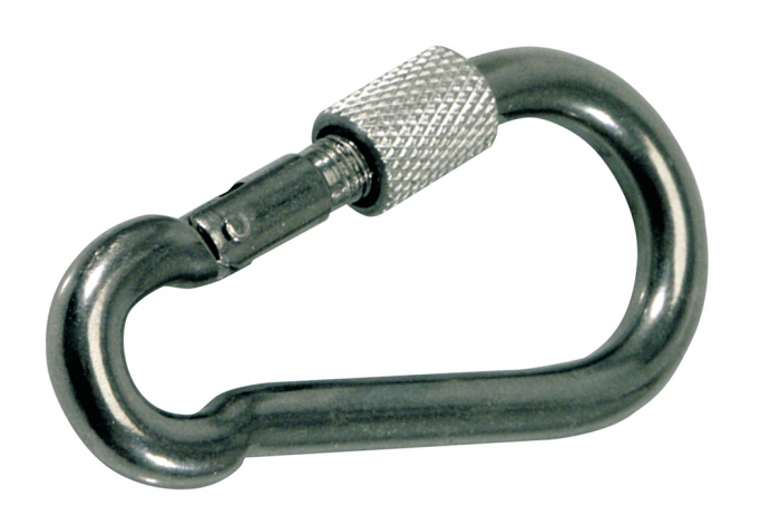 MOSCHETTONE INOX A VITE Ø MM.6X60