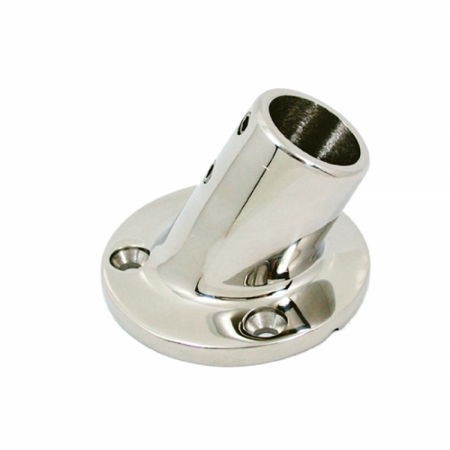 BASE INOX TONDA 60° Ø MM.25