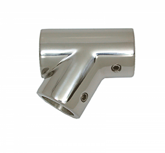 TEE INOX 60° Ø MM.25