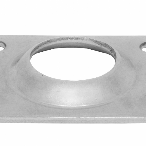 BASE INOX A SALDARE 90° Ø MM.25