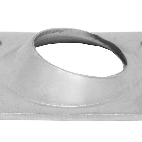 BASE INOX A SALDARE 60° Ø MM.22