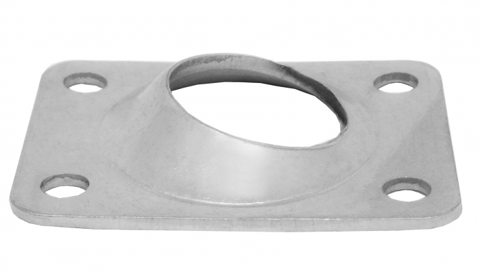 BASE INOX A SALDARE 60° Ø MM.22