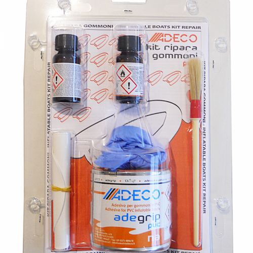 KIT RIPARAZIONE PVC GRIGIO
