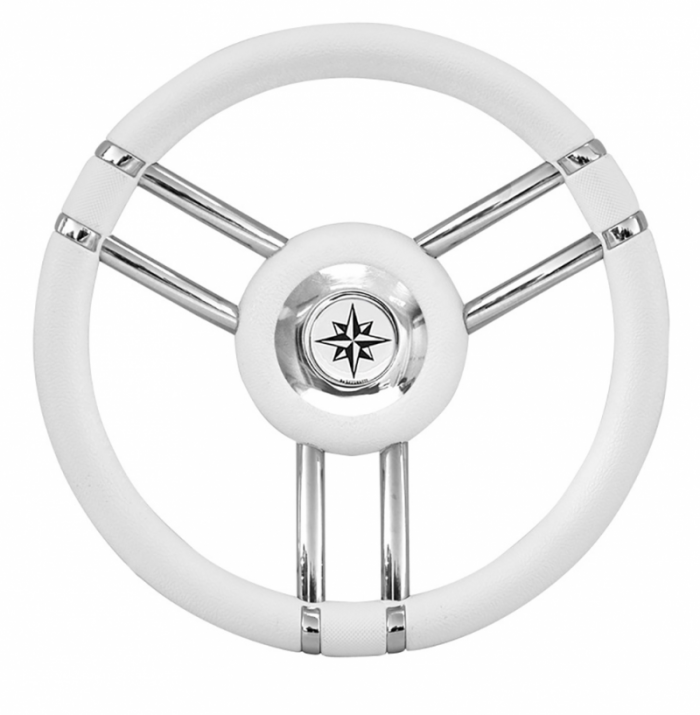 RUOTA TIMONE T27 BIANCO Ø MM.350