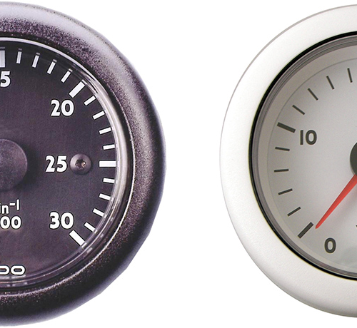 CONTAGIRI 4000 RPM 12V. BIANCO