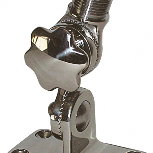 BASE ANTENNA INOX 316 DOPPIO SNODO