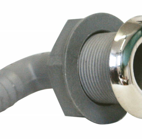 SCARICO PVC/INOX CURVO Ø MM. 25