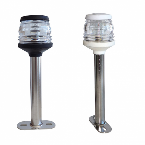 ASTA INOX CON FANALE 360°
