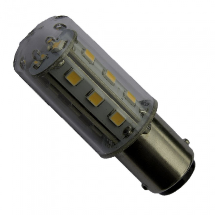 LAMPADINA 18 LED BA15D 10-30V