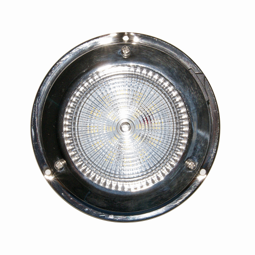 PLAFONIERA INOX A LED Ø MM.175x60h