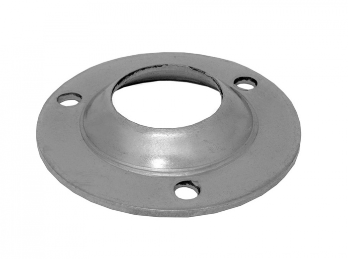 BASE INOX A SALDARE 90° Ø MM 22