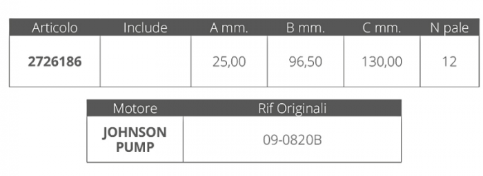 GIRANTE JOHNSON 09-0820B