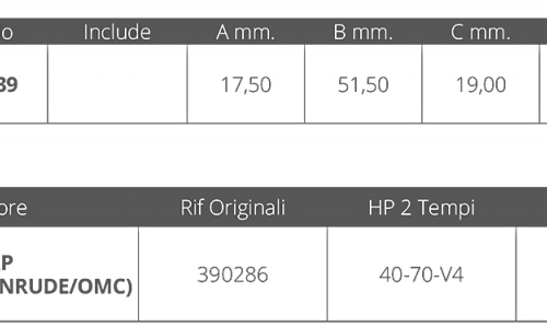 GIRANTE JOHNSON/EV. 2T 40-70 HP V 4