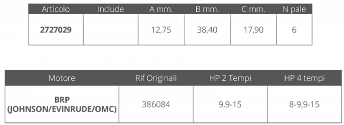 GIR. JOHONSON/EV. 2/4T 8-9,9-15 HP