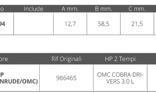 GIRANTE JOHNSON RIF.OR.9864