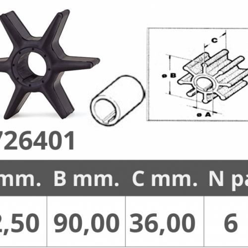 GIRANTE YAMAHA RIF.OR.6CE-44352-00