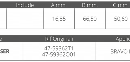 GIRANTE MERCRUISER BRAVO I-II