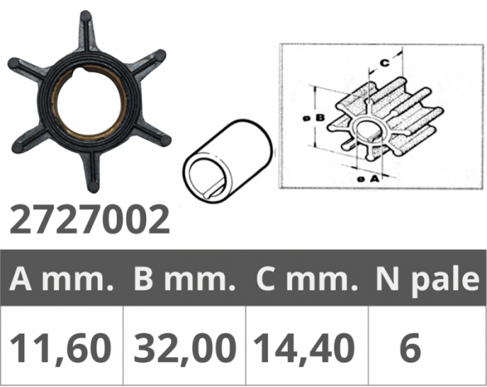 GIRANTE MERCURY 2T DA 4 A 9 HP