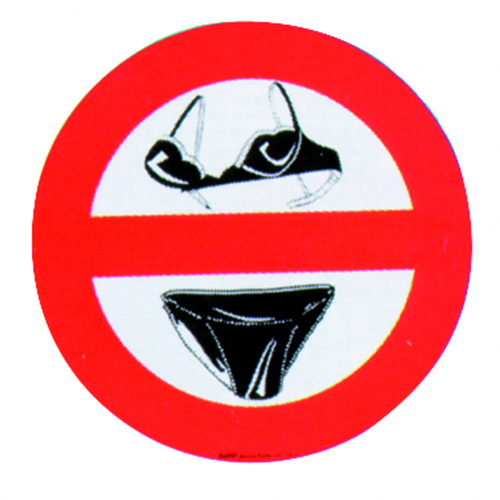 DIVIETO SLIP-REGGISENO