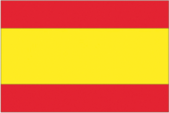 BANDIERA SPAGNA CM.20X30