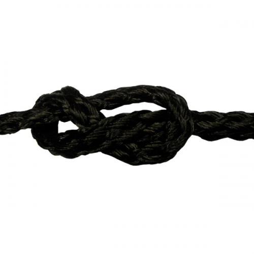 TRECCIA GALLEGGIANTE NERA Ø MM.16