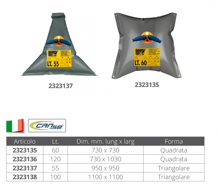 SERBATOIO ACQUE NERE LT.120