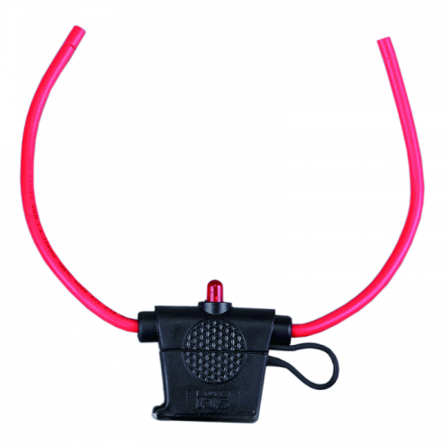 PORTAFUSIBILE VOLANTE CON LED SPIA