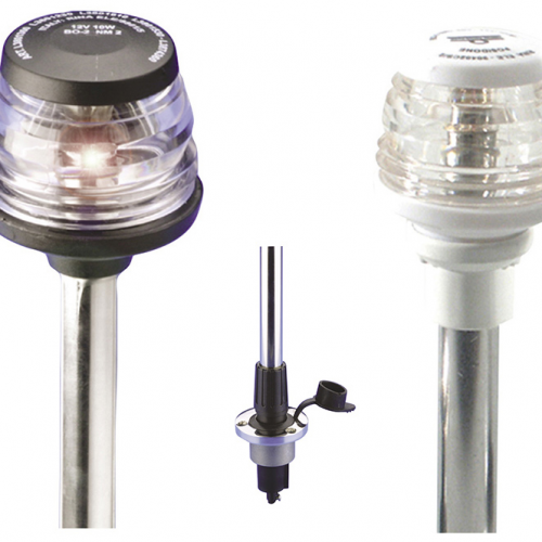 LUCE ESTRAIBILE A 360°-BASE TONDA