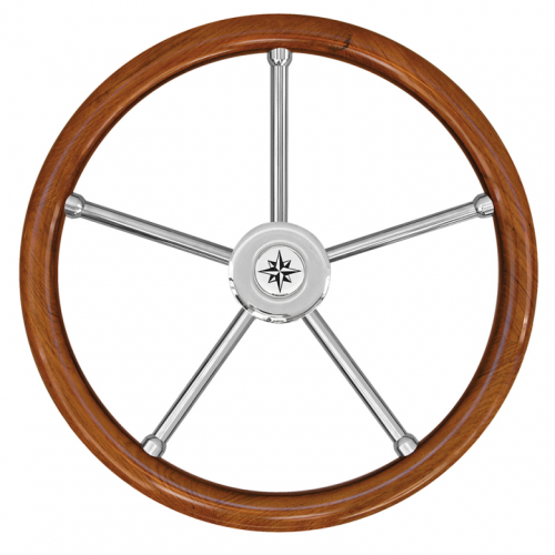 RUOTA TIMONE TEAK Ø MM.450