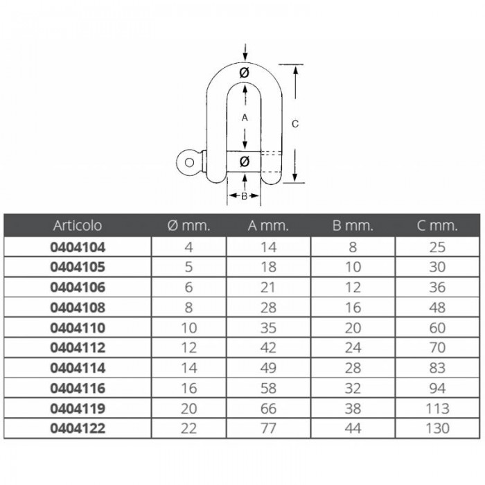 GRILLO INOX Ø MM.10