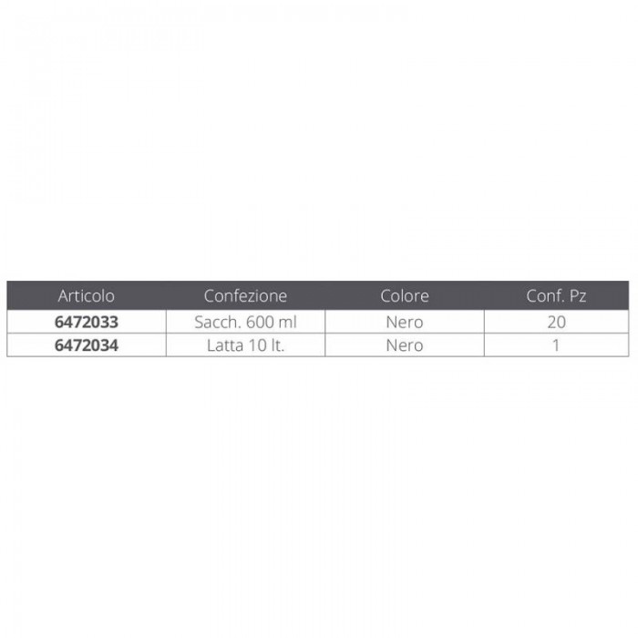 SIKAFLEX 298 NERO 600ML