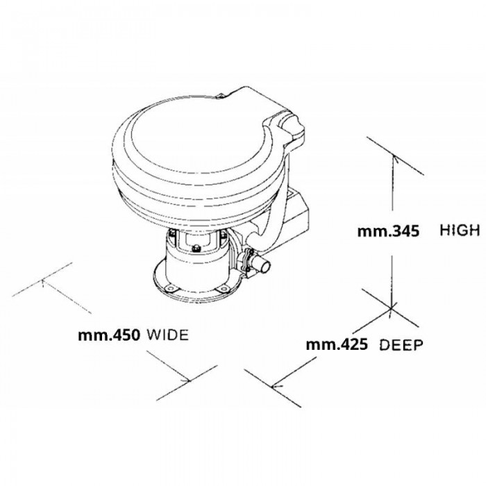 KIT GUARNIZIONI WC 2424803