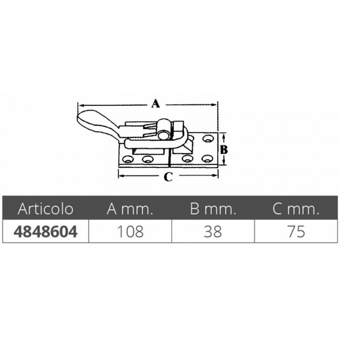 CHIUSURA INOX 316
