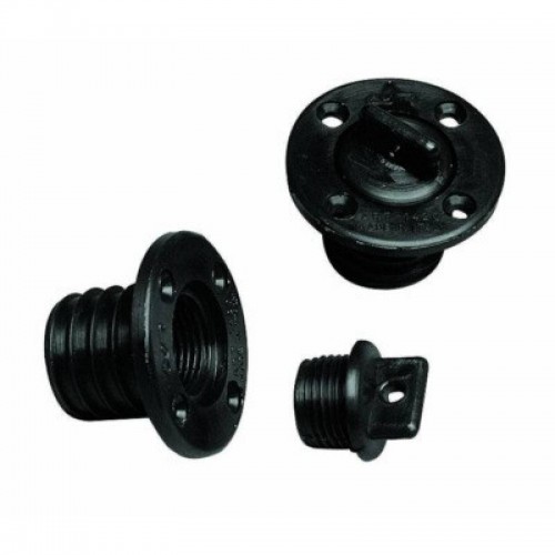 TAPPO NYLON NERO SCARICO ACQUA