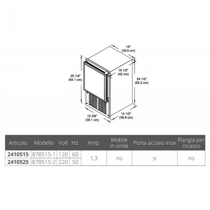 ICER-ETTE MOD.87B515-1  120 V.