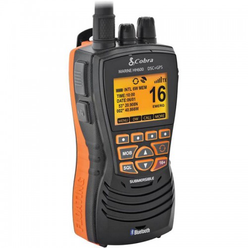 VHF COBRA MR HH600 GPS BT EU BIANCO