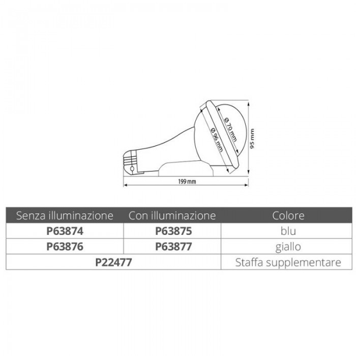 BUSSOLA IRIS 100 BLU