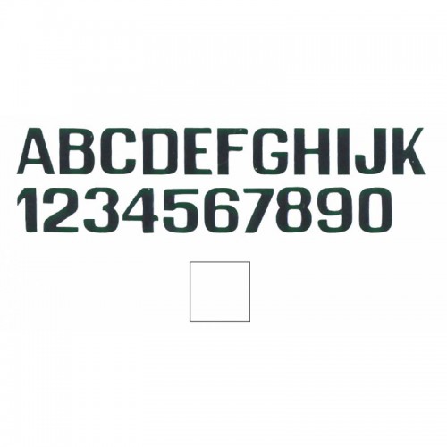 LETTERE E NUMERI BIANCO MM.200