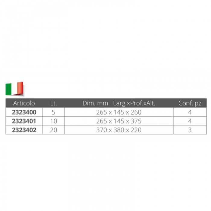 TAPPO PER CANESTRI 2323400/1/2