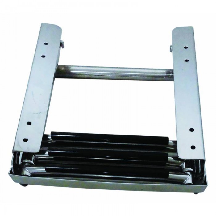 SCALETTA INOX A SCOMPARSA MM370x254