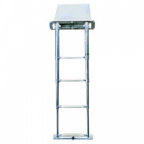 SCALETTA  INOX AD INCASSO 3 GRADINI