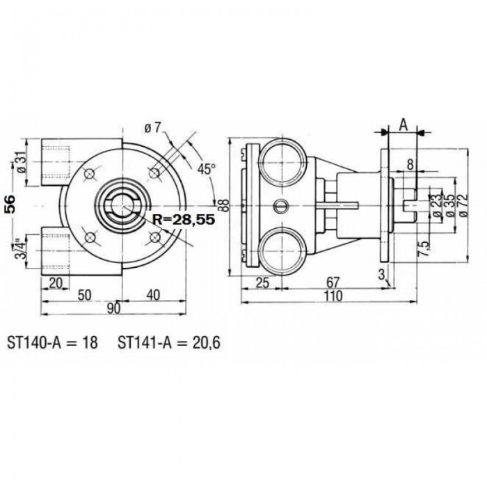 POMPA ST140