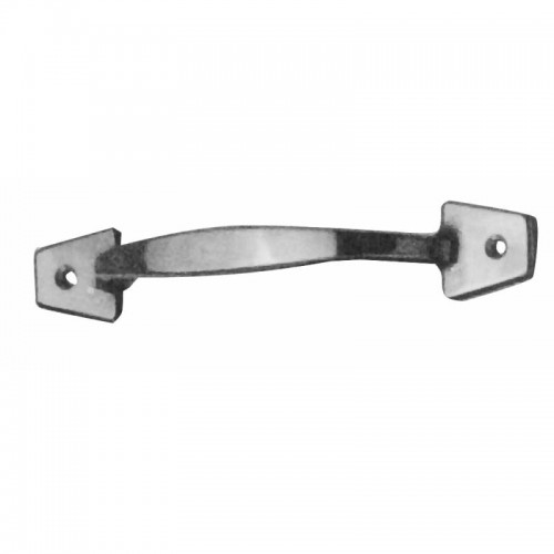 MANIGLIA OTTONE CROMATO MM.110