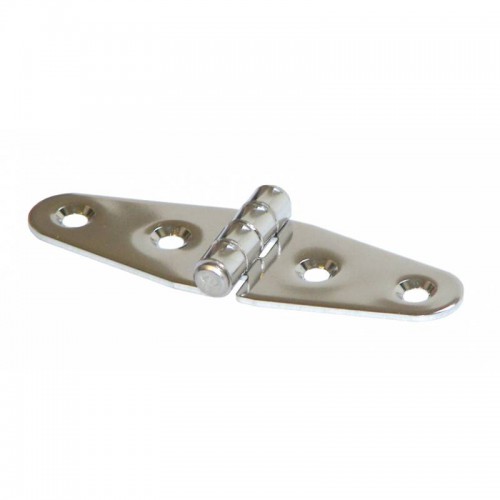 CERNIERA INOX MM.100X27 ROVESC.