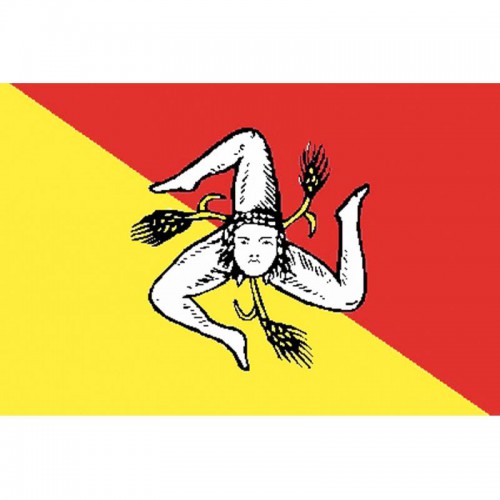 BANDIERA TRINACRIA CM.30X45