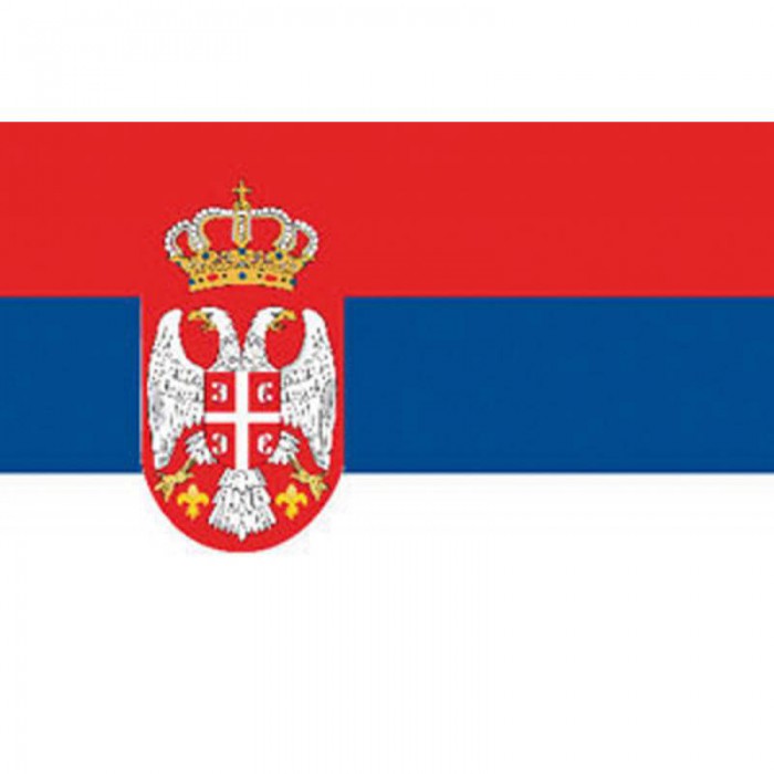 BANDIERA SERBIA CM.30X45