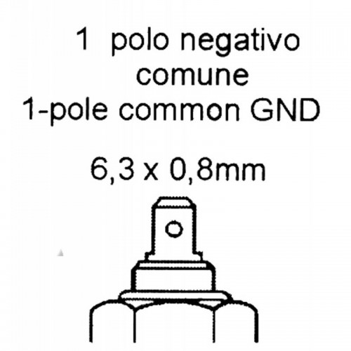 SENSORE TEMP. ACQUA 5/8-18UNF-3A