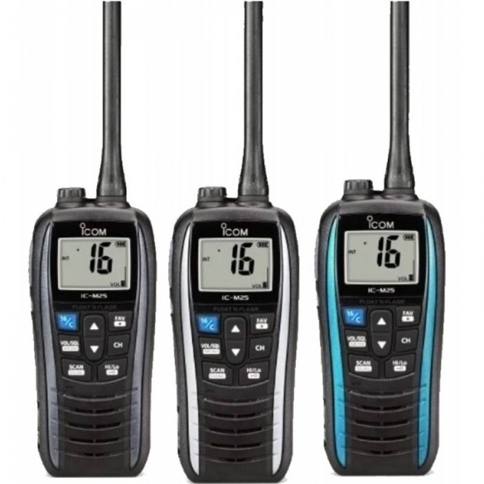 VHF IC-M25 EURO GRIGIO