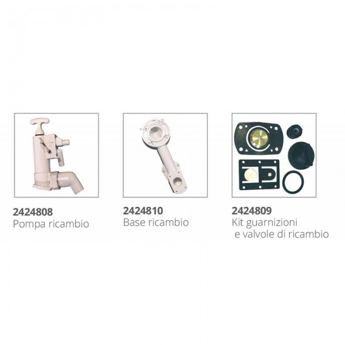 KIT GUARNIZIONI WC 2424803
