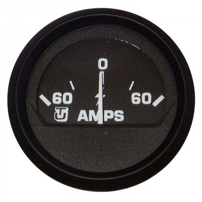 AMPEROMETRO 60-0-60 BIANCO C/SHUNT